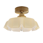 Violet - Glass Flower Pendant & Ceiling Lights