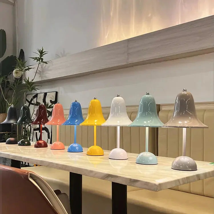 LumaWave — Sleek Rechargeable Touch-Dimmer Table Lamp with Warm Ambient Light