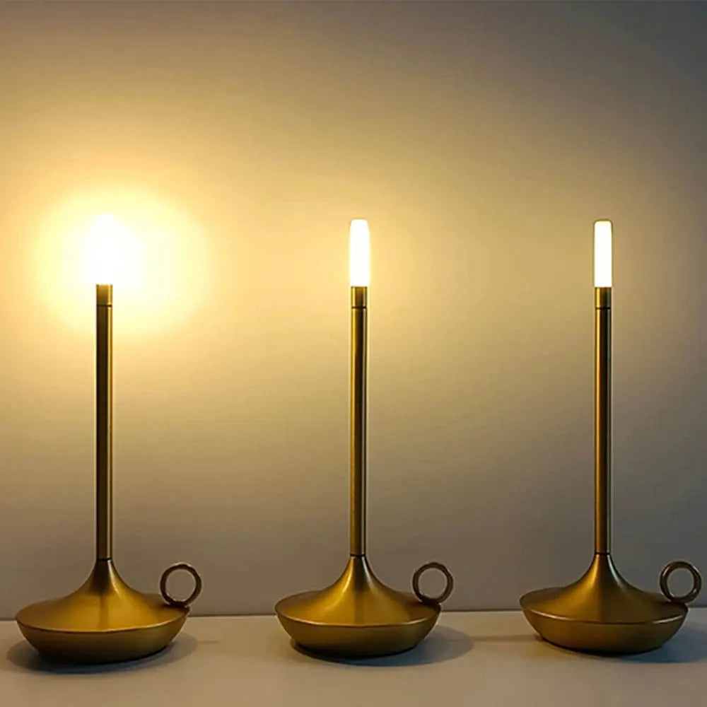 Rechargeable LED Candle Style Desk Lamp