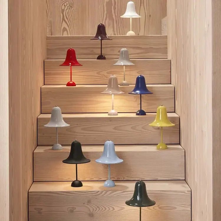 LumaWave — Sleek Rechargeable Touch-Dimmer Table Lamp with Warm Ambient Light
