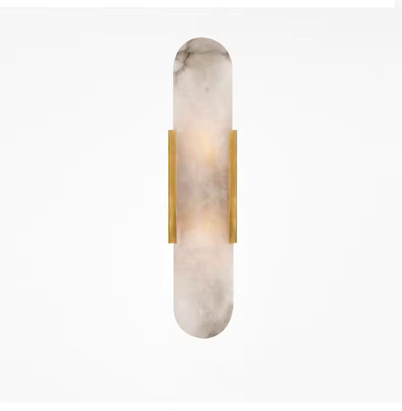 Karaka | Natural Marble Wall Light for Bedroom, Hallway & Stair Lighting