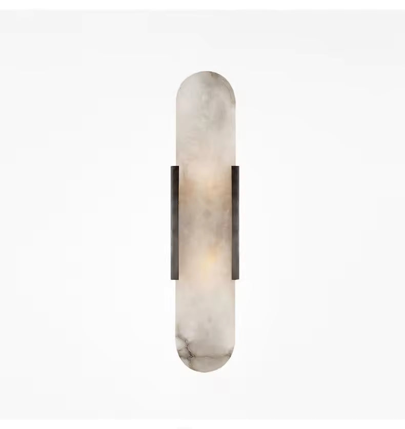 Karaka | Natural Marble Wall Light for Bedroom, Hallway & Stair Lighting