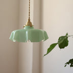Violet - Glass Flower Pendant & Ceiling Lights