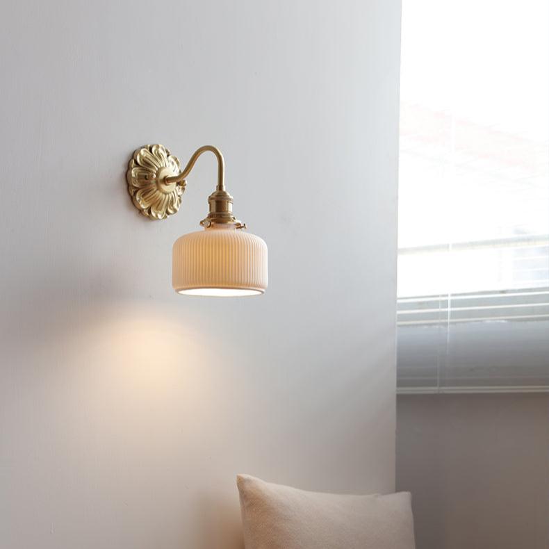 Brass Wall-Mounted Light