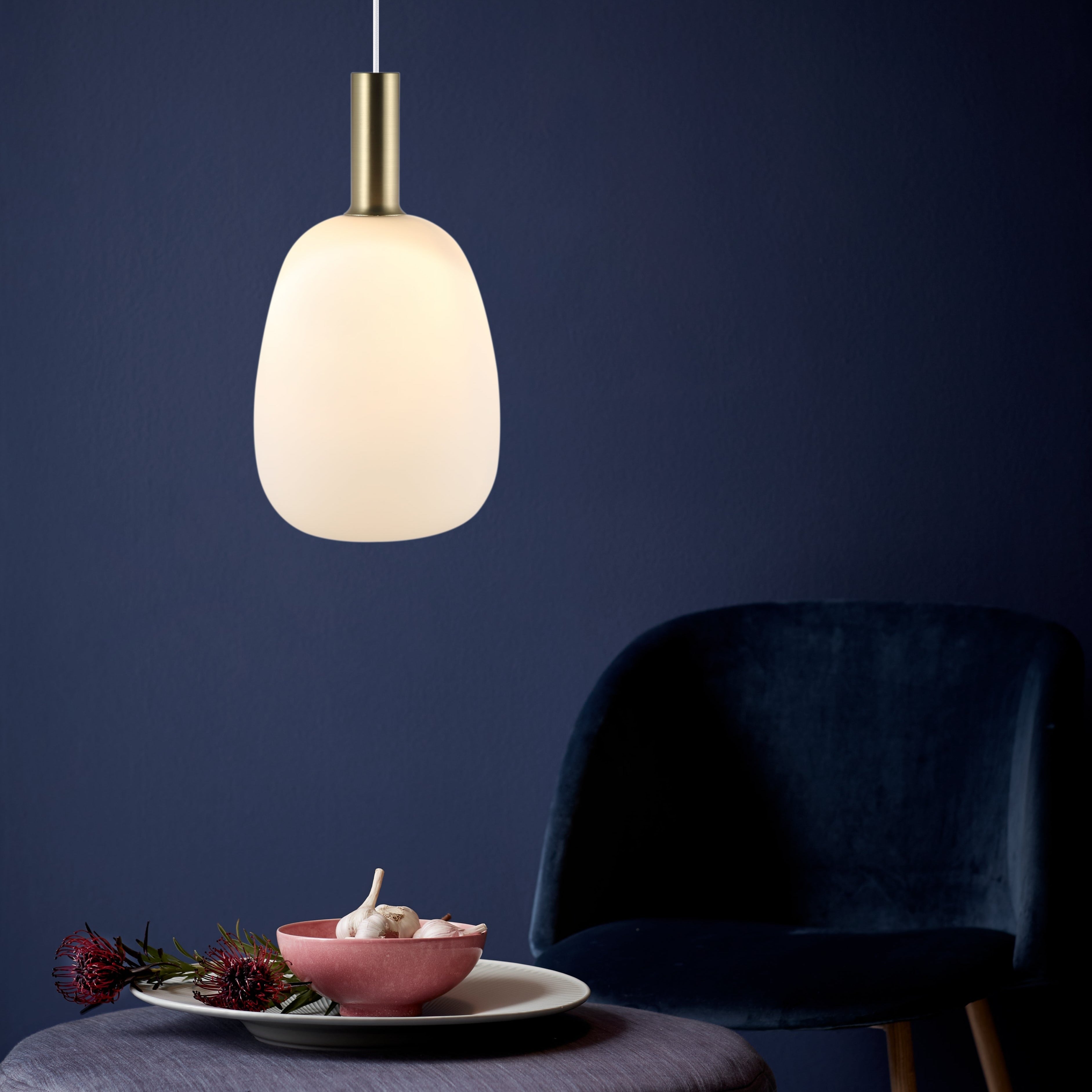 LumaSphere Handcrafted Glass Pendant Light