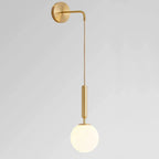 EclipseGlass - Modern glass wall light /lamp