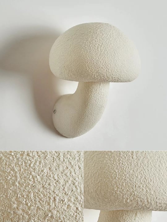 Ioakka | Glow Mushroom Resin Wall Light