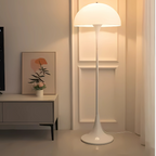 Merrov | Scandinavian Cream Style Floor Lamp with Touch Control & LED Light
