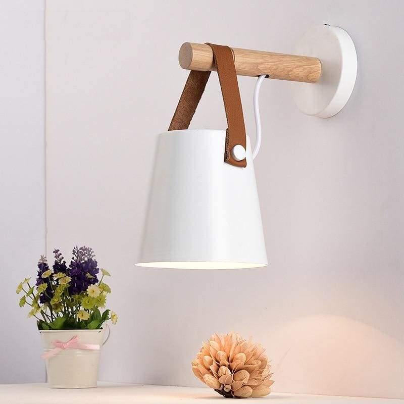 Nordic Glow Wood & Metal Wall Light – Soft Ambient Lighting for Modern Spaces