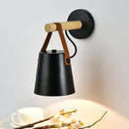Nordic Glow Wood & Metal Wall Light – Soft Ambient Lighting for Modern Spaces