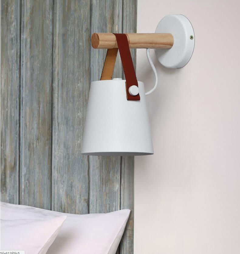 Nordic Glow Wood & Metal Wall Light – Soft Ambient Lighting for Modern Spaces