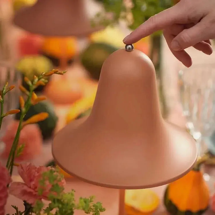 LumaWave — Sleek Rechargeable Touch-Dimmer Table Lamp with Warm Ambient Light
