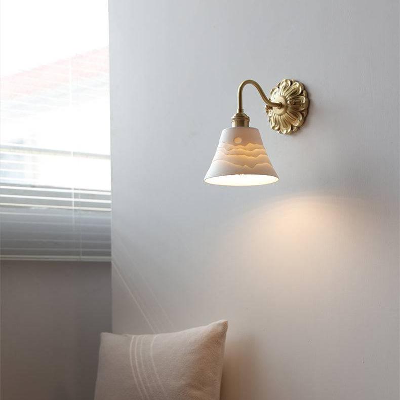 Brass Wall-Mounted Light