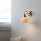 Brass Wall-Mounted Light