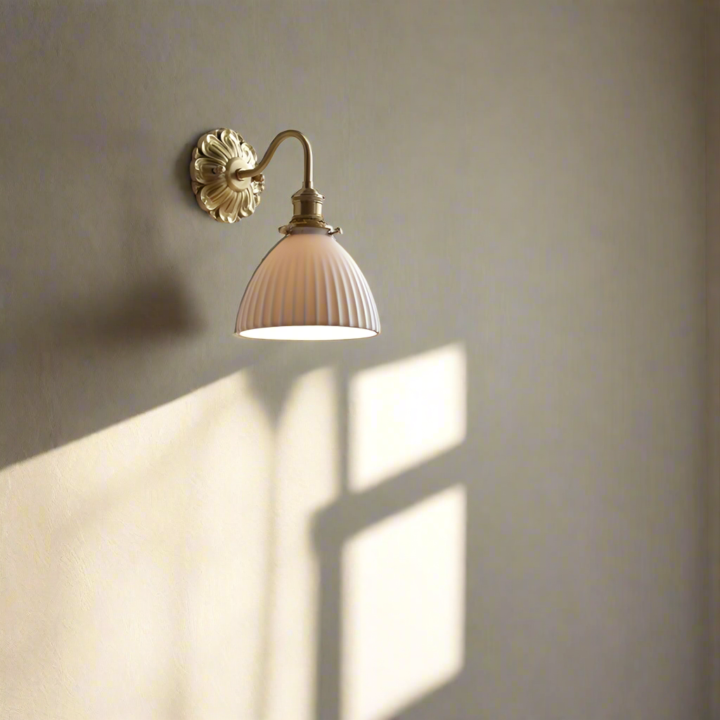 Brass Wall-Mounted Light