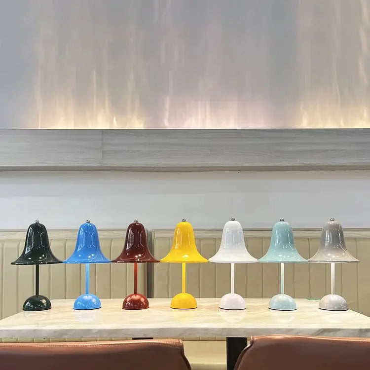 LumaWave — Sleek Rechargeable Touch-Dimmer Table Lamp with Warm Ambient Light