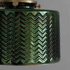 Nordic Green Glass Wall Sconce